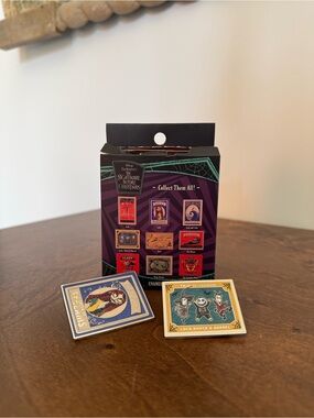 Nightmare before Christmas Box Lunch Enamel Pins - Sally & Lock, Shock & Barrel